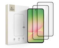 Szkło i folia ochronna TECH-PROTECT Glass Fit+ 2-Pack do Samsung Galaxy A36 / Galaxy A56 Black